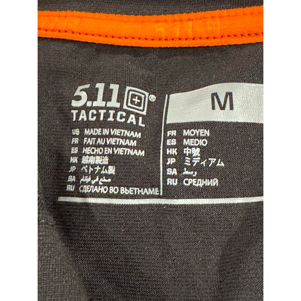5.11 Tactical Men's Delta Henley Short Sleeve Shirt Medium - Picture 3 of 9
